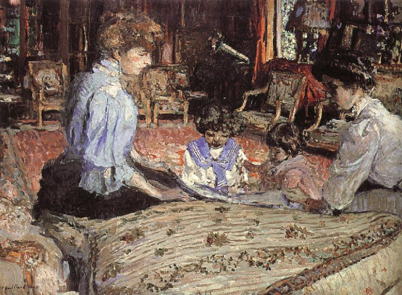 Edouard Vuillard The lady and their children